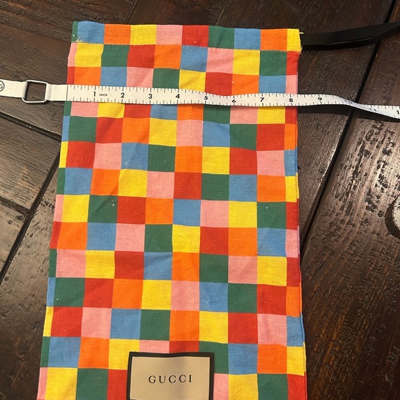 Gucci Vibrant Floral and Checkered Dust Bags - Picture 5 of 5